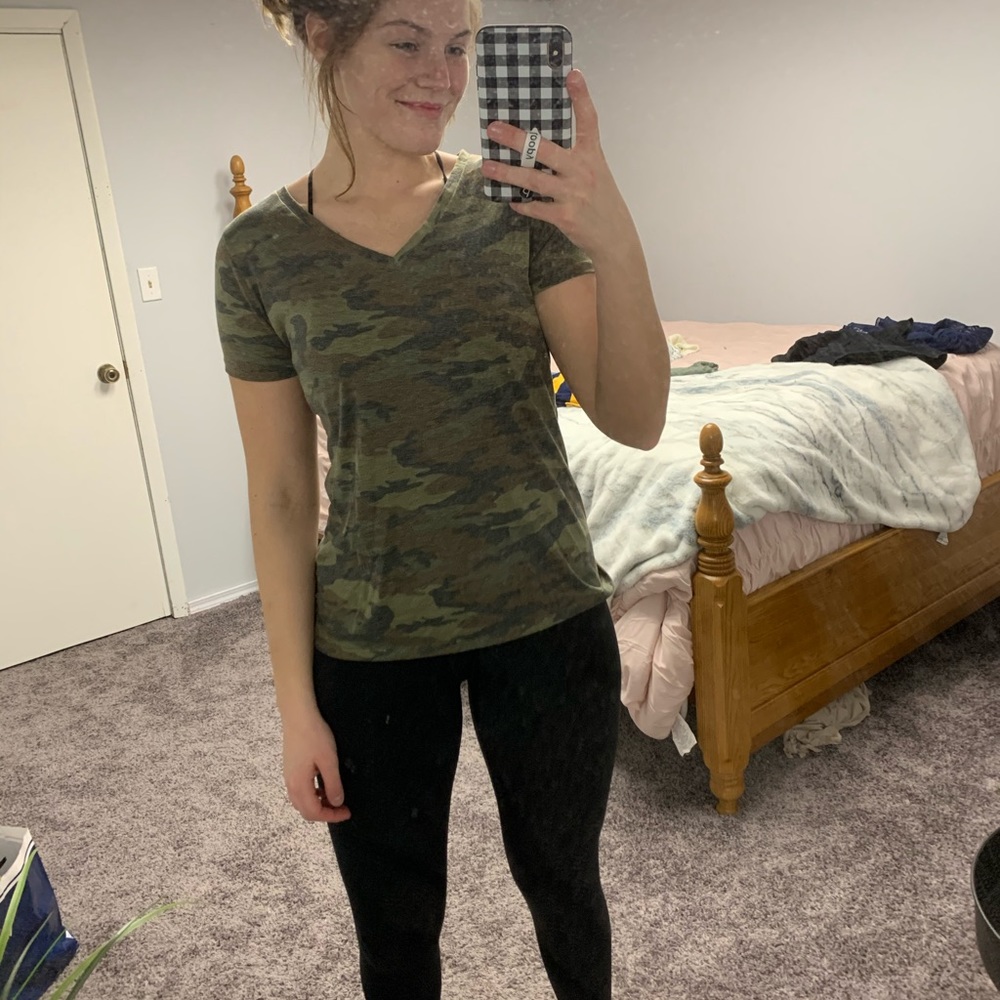 Camouflage tee